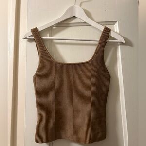 Babaton Sculpt Knit square neck xs
